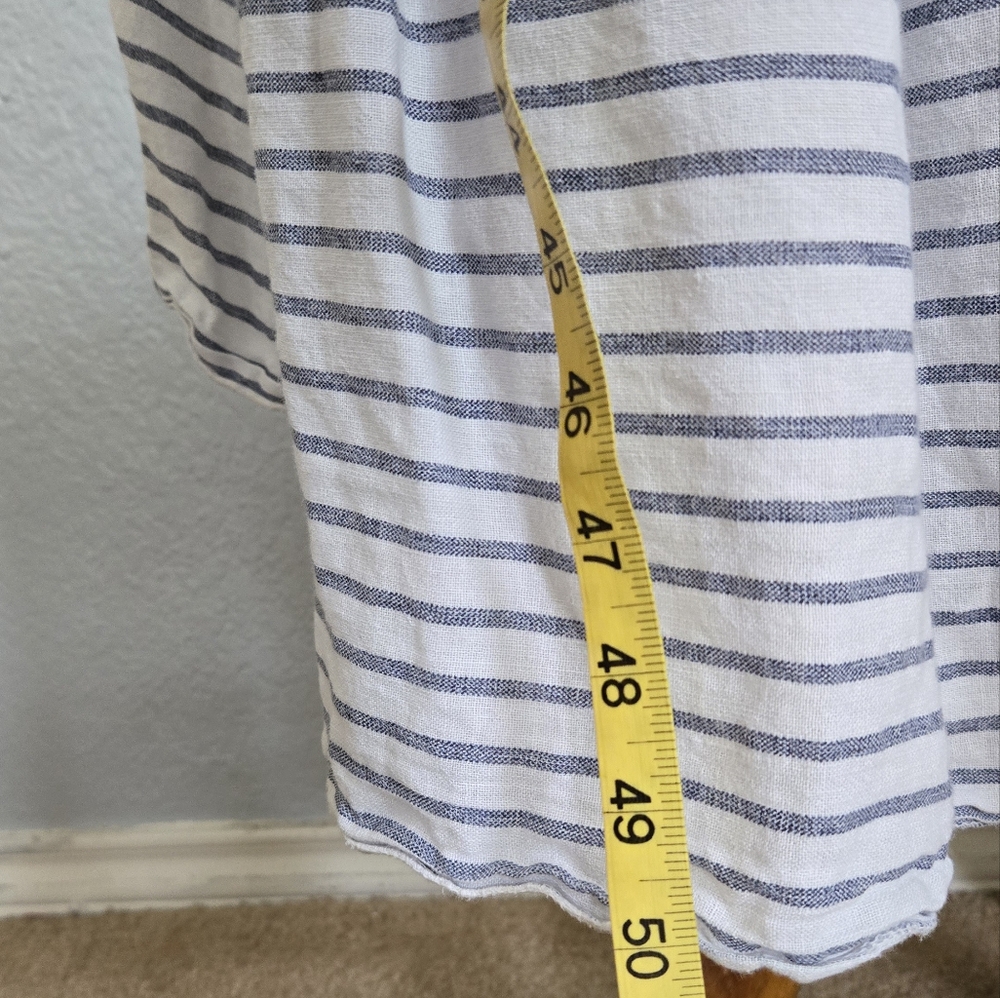 Linen High-low Sleeveless dress XL - Picture 3 of 6